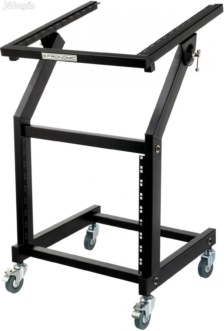 Pronomic MXS-600 Mobil Rack Kocsi 21 Rack Egységgel és Kerekekkel
