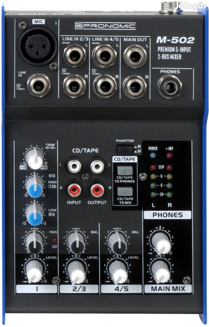 Pronomic M-502 Keverőpult