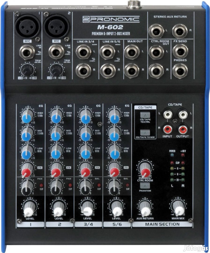 Pronomic M-602 Keverőpult