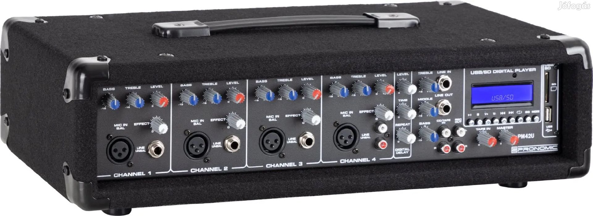 Pronomic PM42U MKII MP3 Teljesítmény Mixer