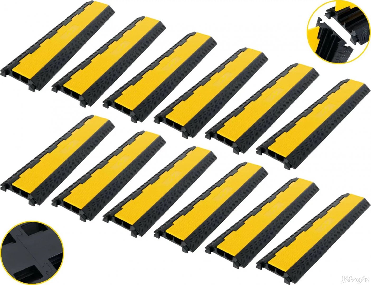 Pronomic Protector 2-100L V3 Kábelhíd 12 darabos szett 100cm