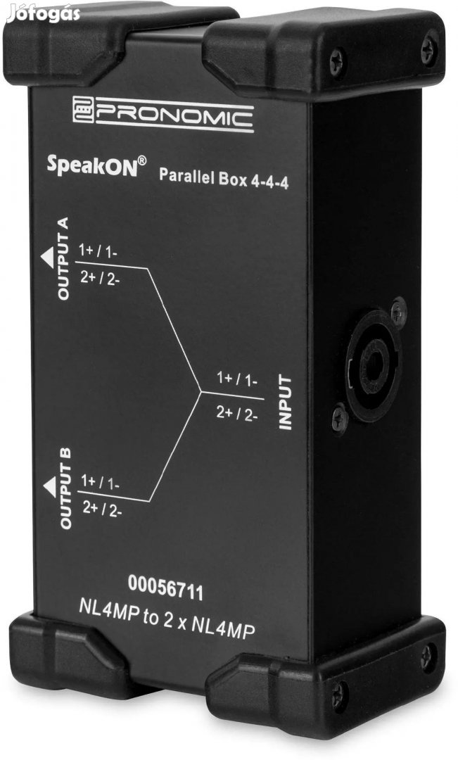 Pronomic Speakon Párhuzamos Doboz 4-4-4