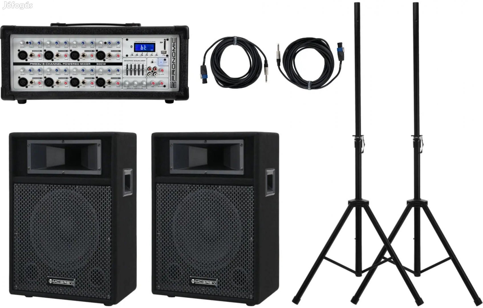 Pronomic StagePower PM83-110 PA Készlet