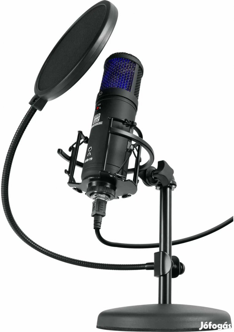 Pronomic USB-19 kondenzátor mikrofon készlet