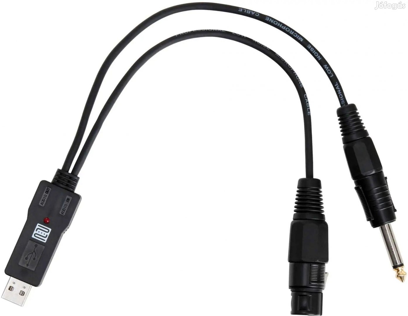 Pronomic UXLRJ USB-XLR/Jack Hangcsatlakozó