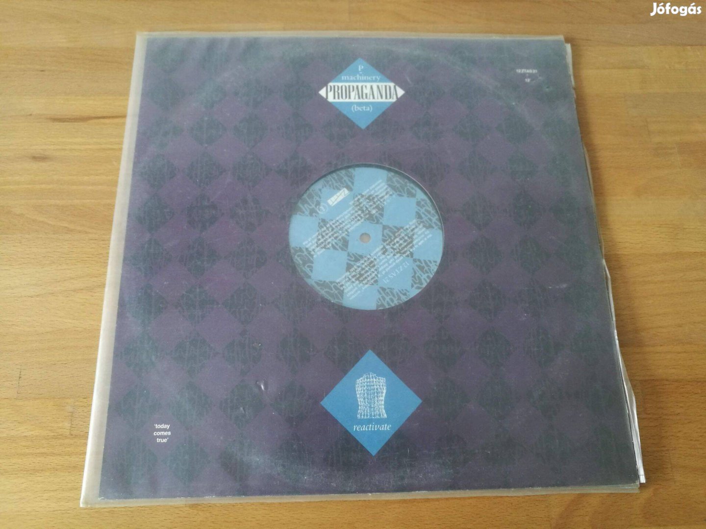 Propaganda - p Machinery Reactivate Ztt UK 1985