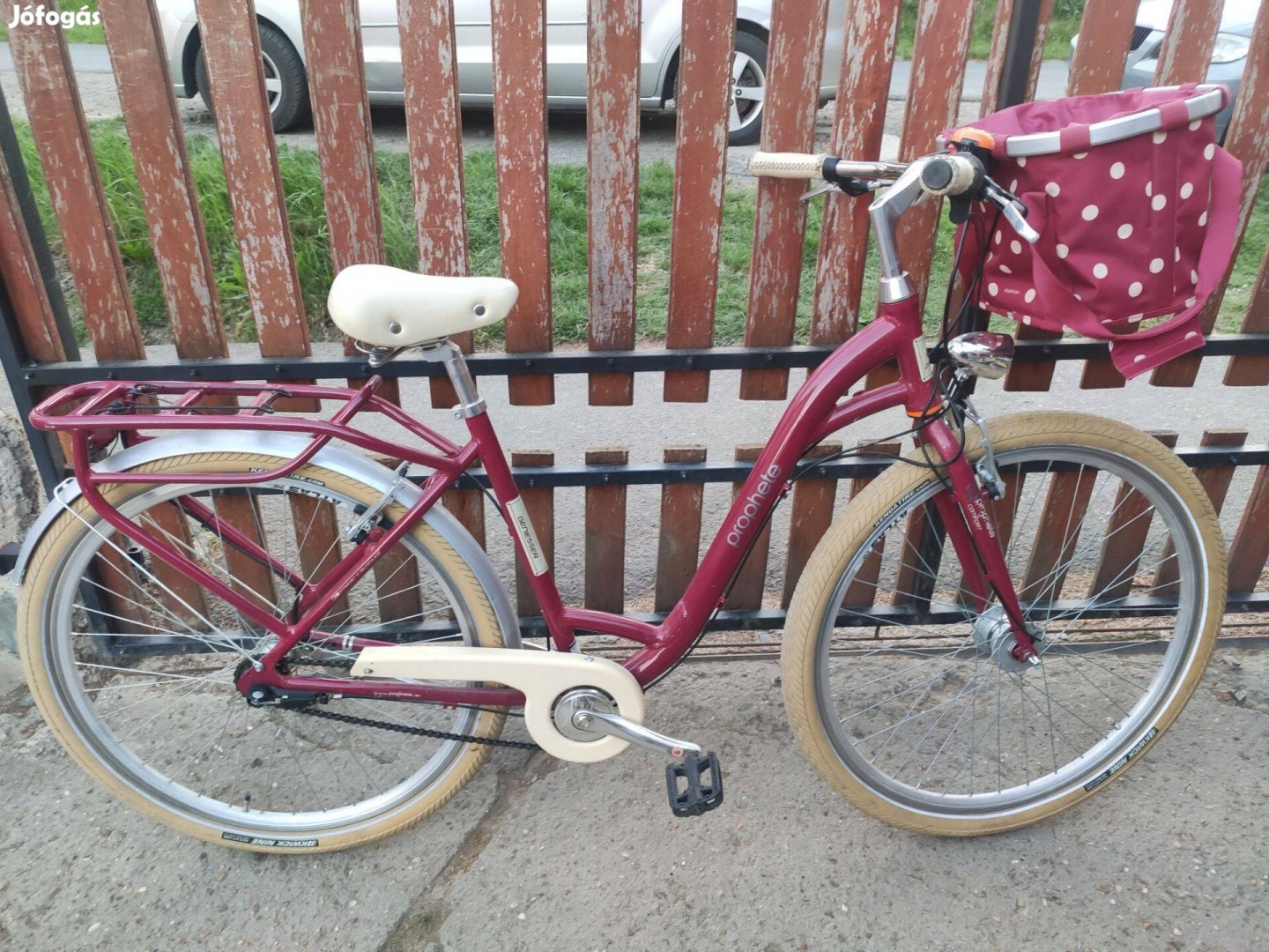 Prophete citybike 29 colos mélyvázas kerékpár eladó, Csere