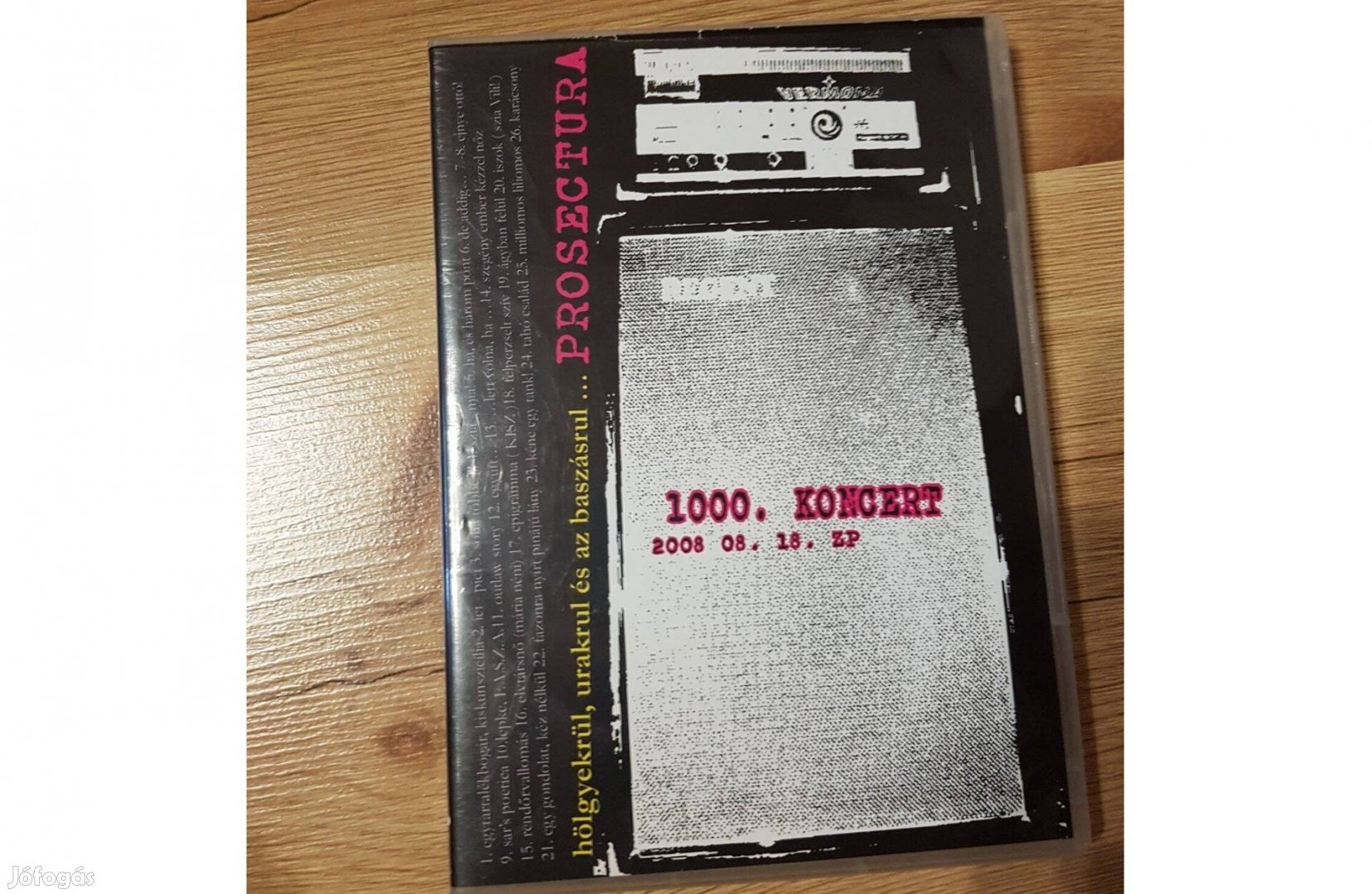Prosectura - Hölgyekrül, Urakrul.1000.koncert DVD+CD