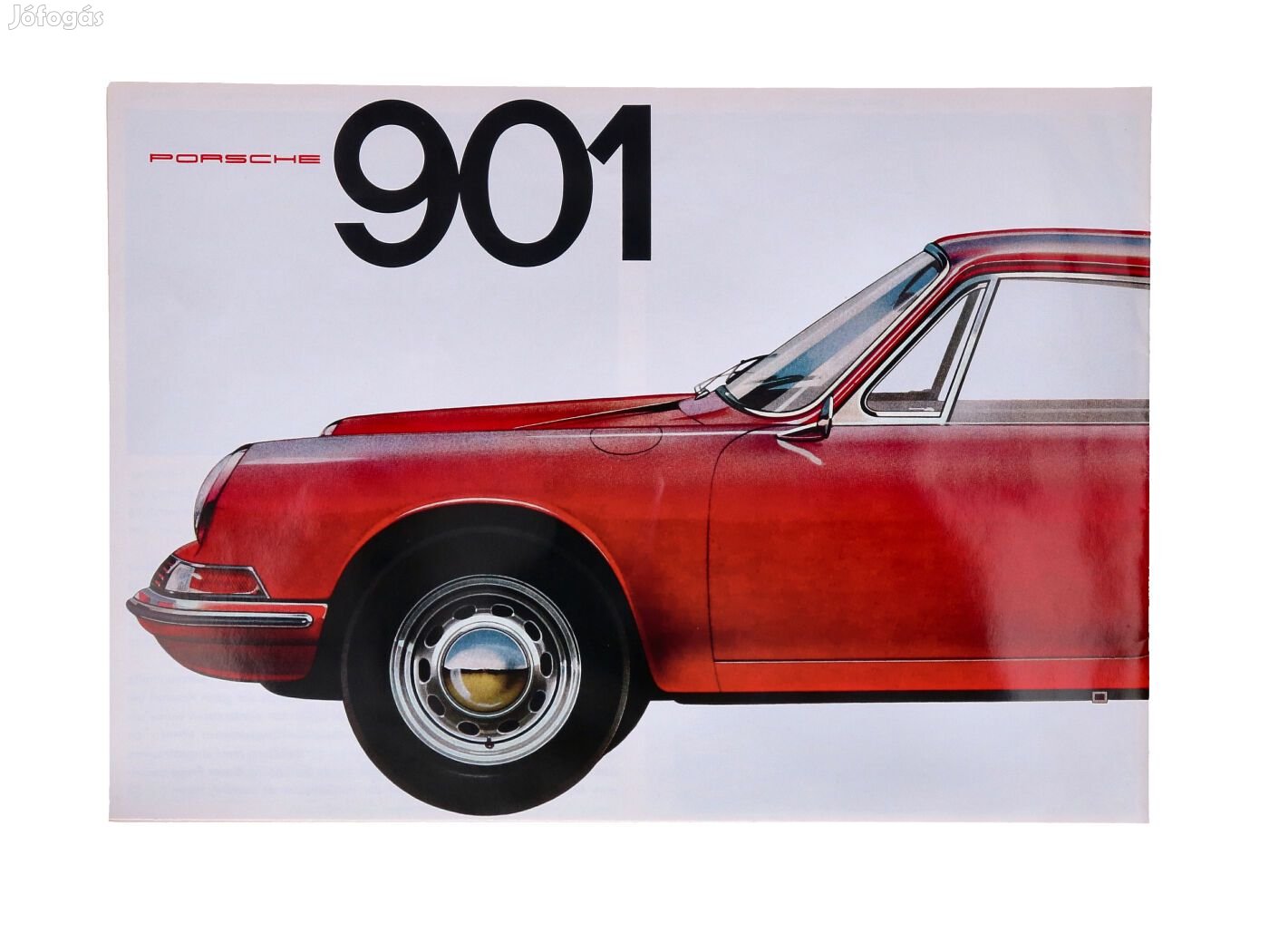 Prospekt A4-es méretű 590x420mm Porsche 901, 911 számára