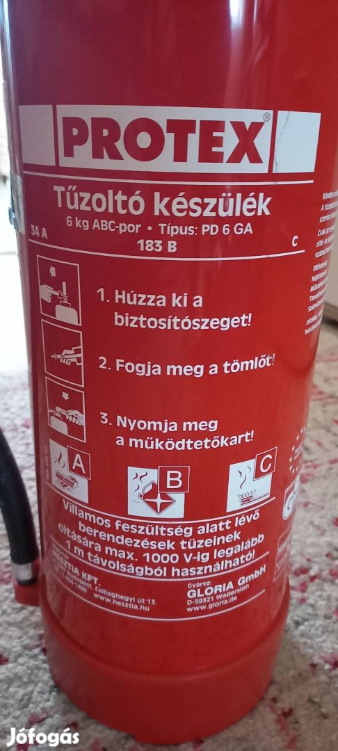 Protex Tűzoltó készülék