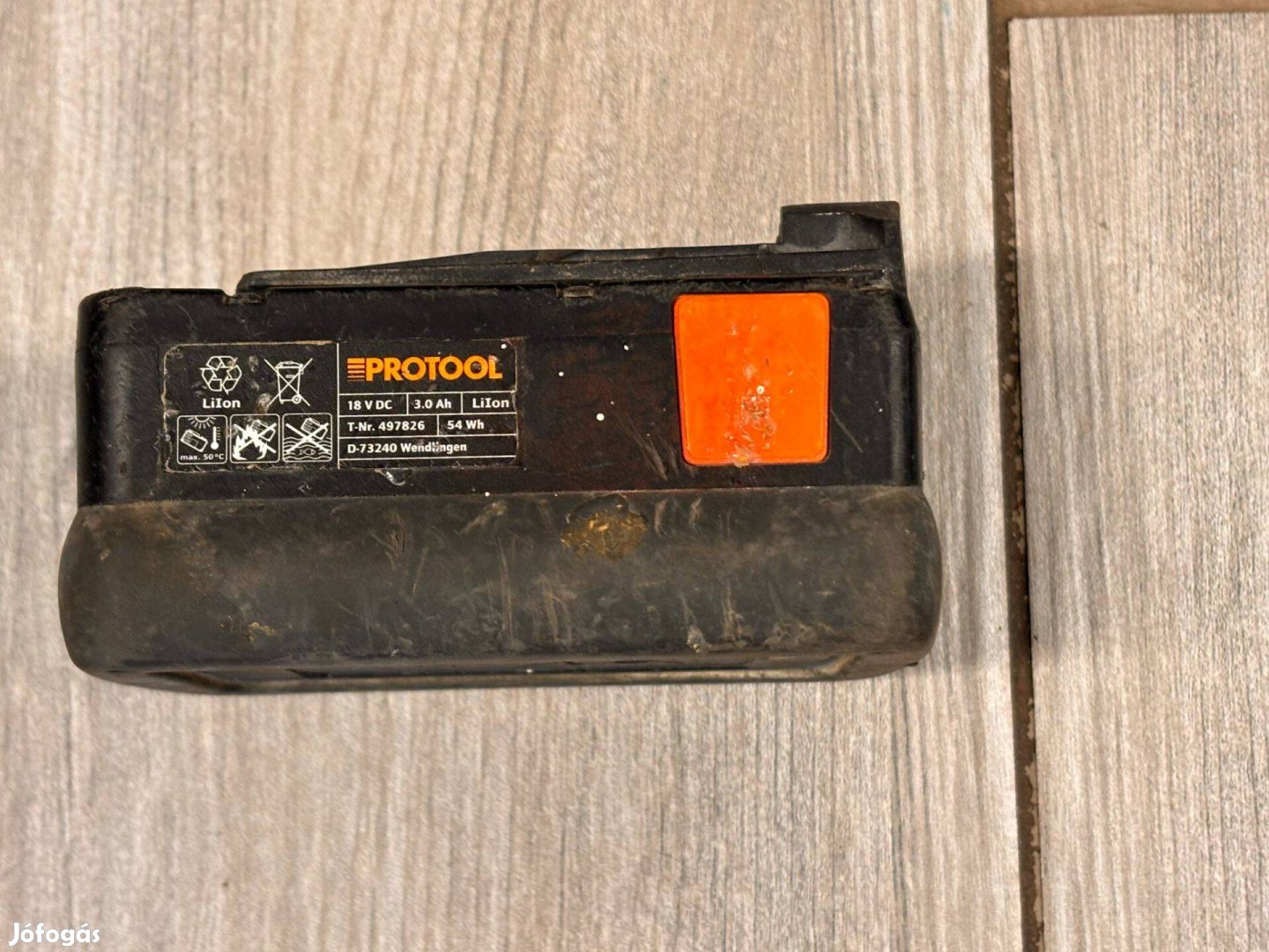 Protool Festool 18V Akku Akkumulátor
