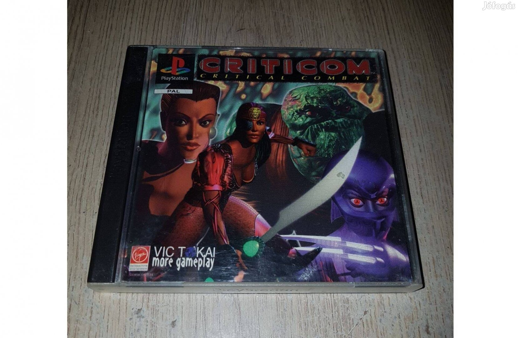 Ps1 criticom critical kombat játék eladó