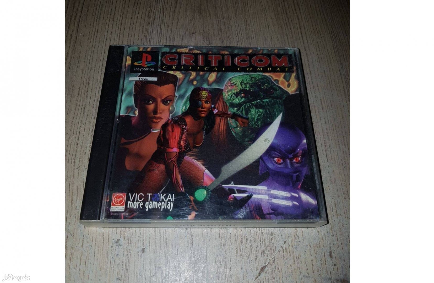 Ps1 criticom critical kombat játék eladó