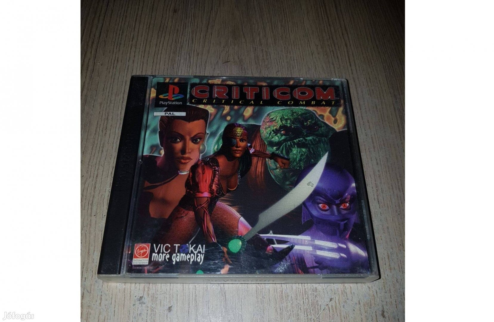 Ps1 criticom critical kombat játék eladó