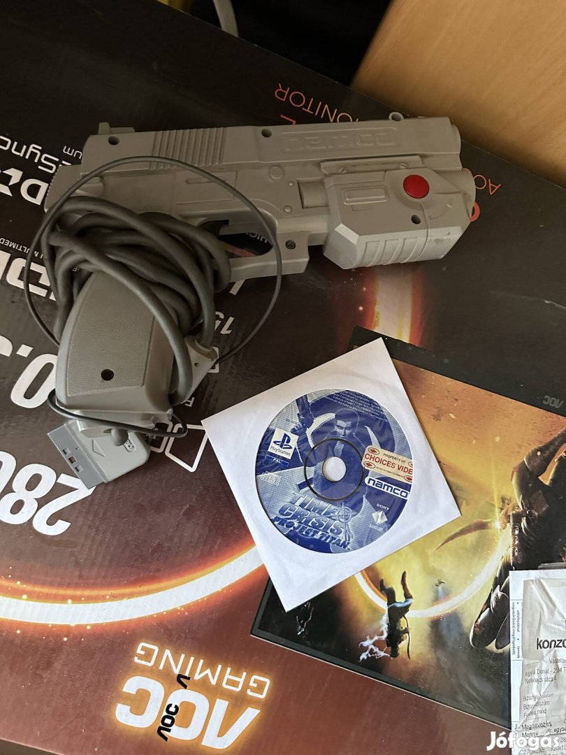 Ps1 namco pisztoly time crisis