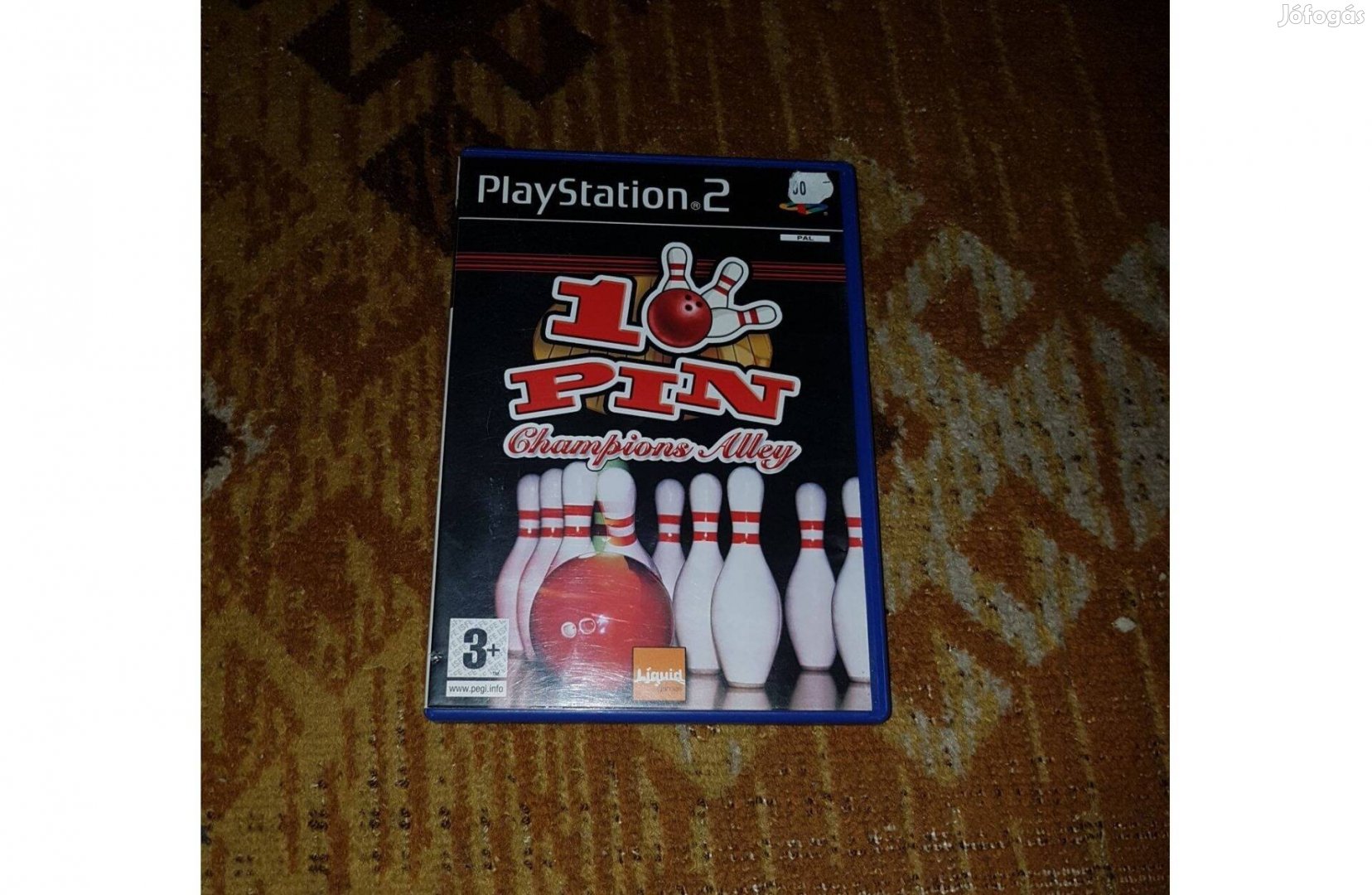 Ps2 10 pin champions alley játék eladó