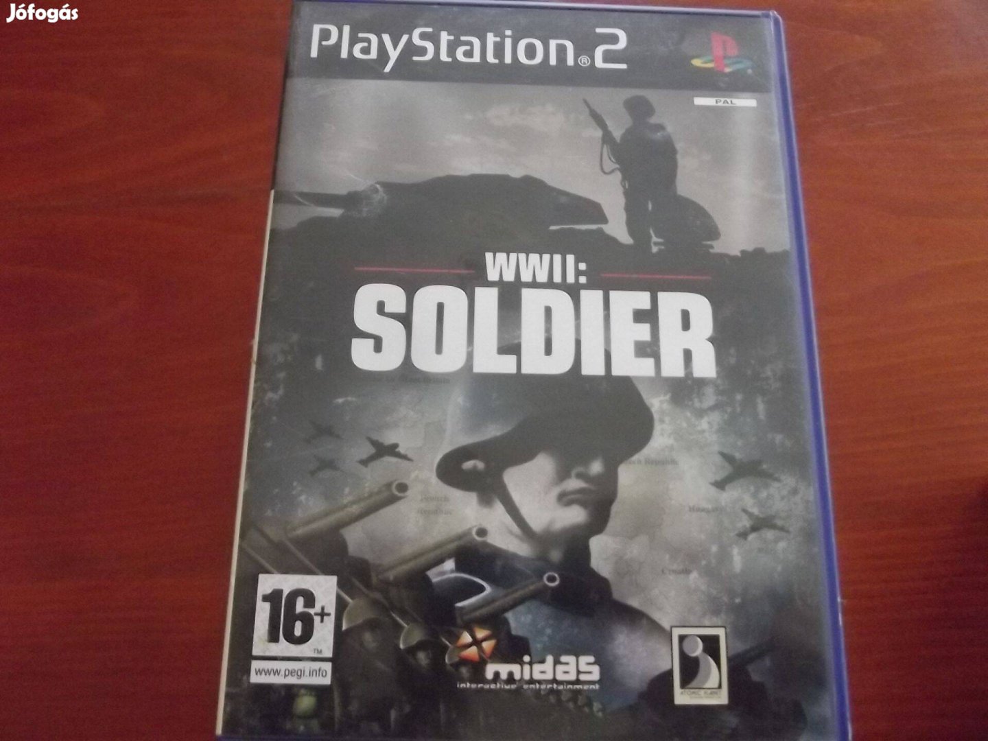 Ps2-141 Ps2 Eredeti Játék : WWII Soldier