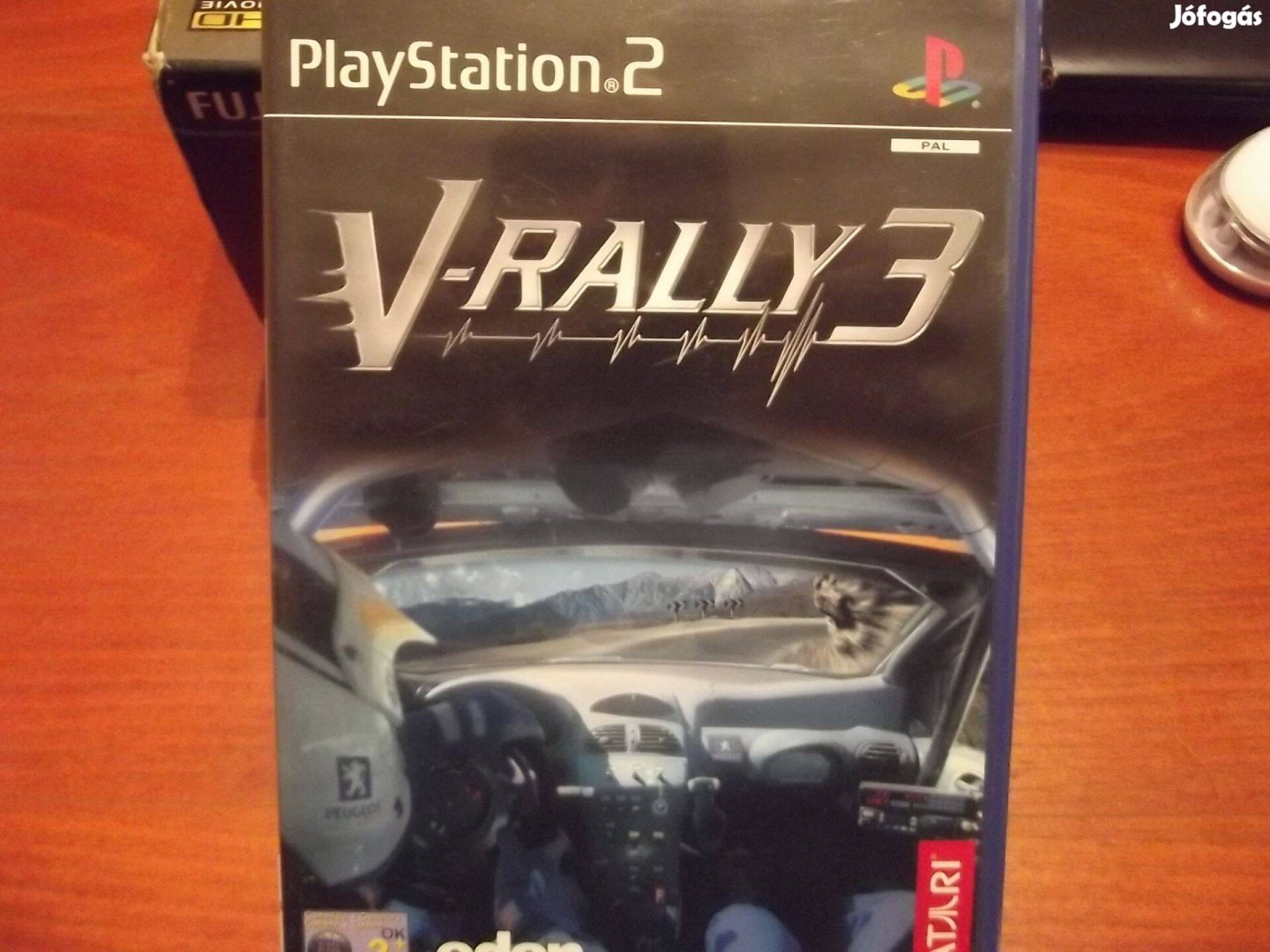 Ps2-17 Ps2 Eredeti Játék : V-Rally 3 ( karcmentes)