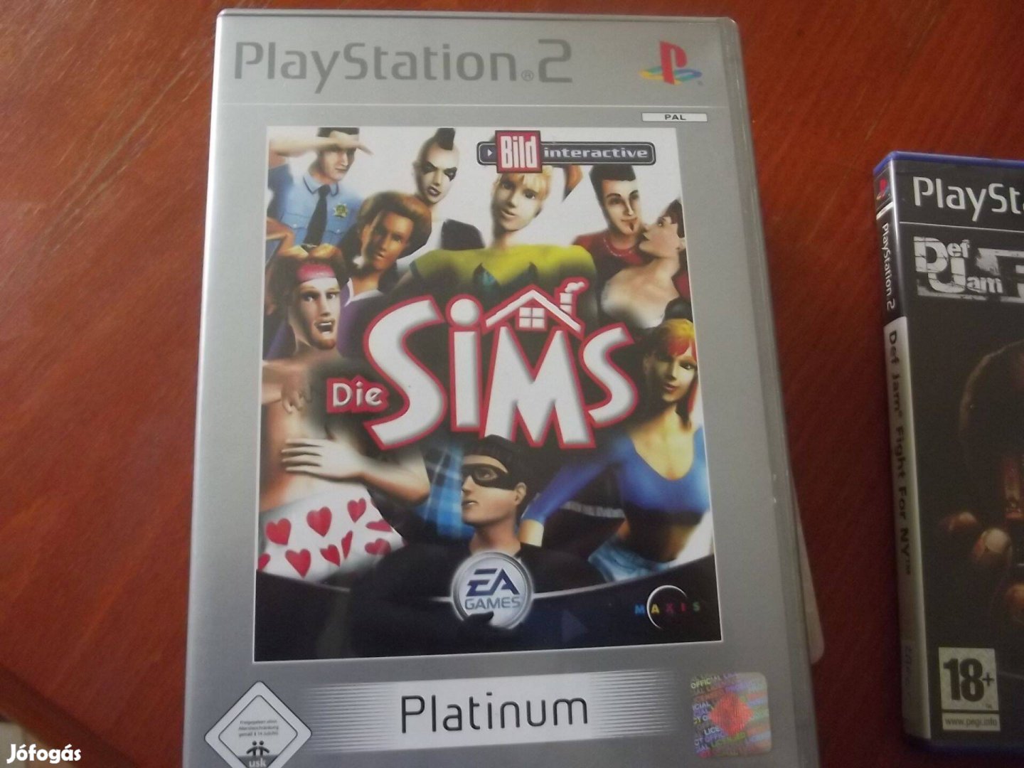 Ps2-25 Ps2 eredeti játék : Die Sims