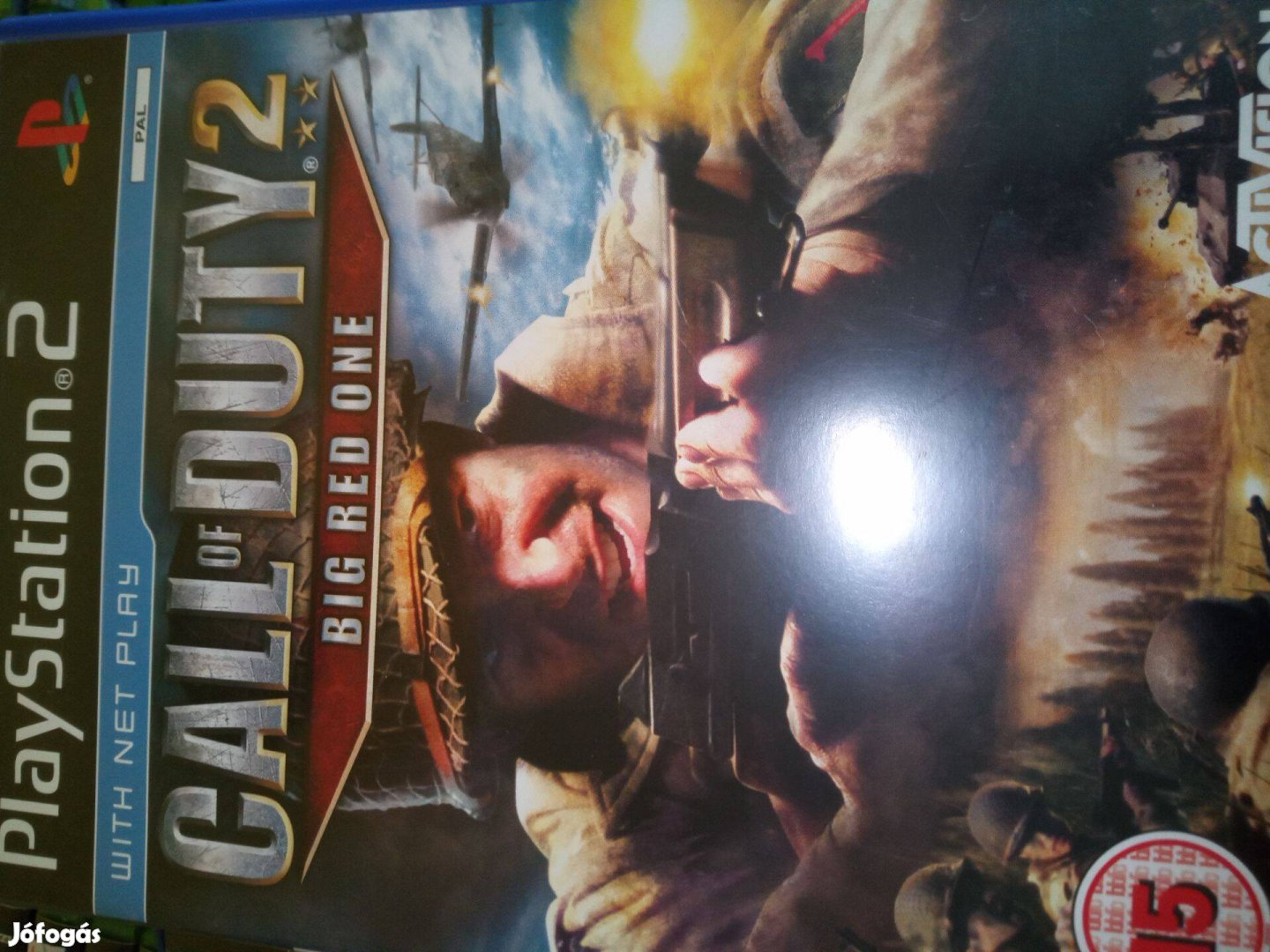 Ps2-29 Ps2 Eredeti Játék : Call of Duty 2. Big Red One ( karcmentes)