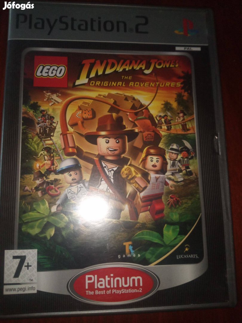 Ps2-2 Ps2 Eredeti Játék : Lego Indiana Jones The Original ( karcment