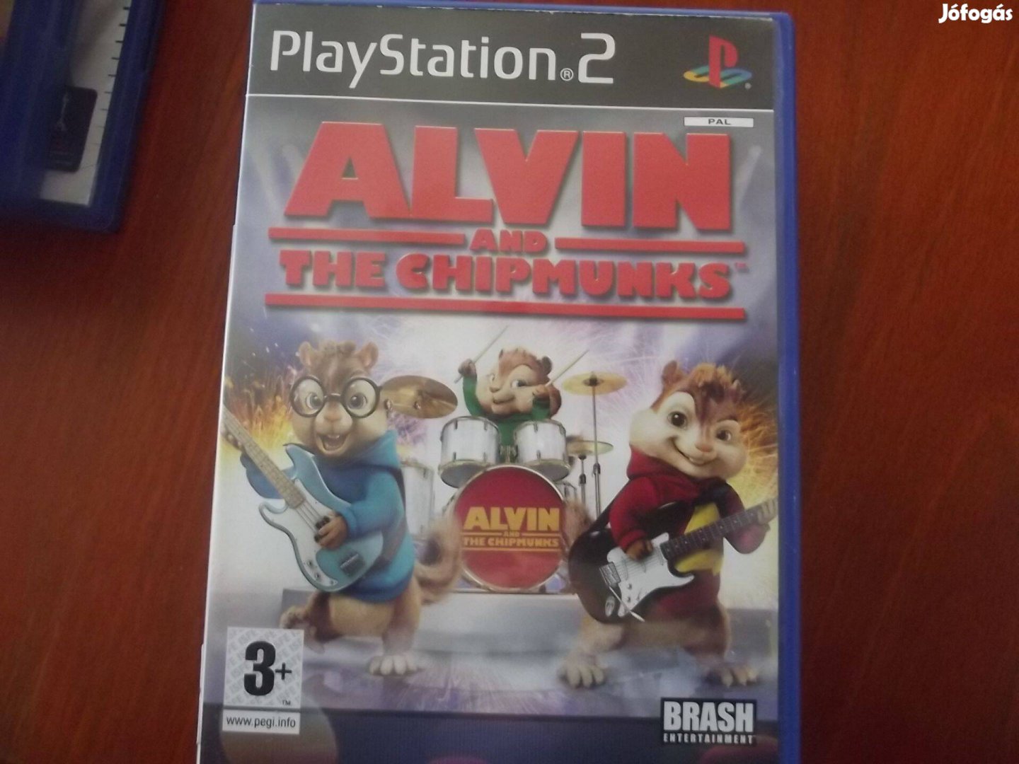 Ps2-35 Ps2 Eredeti Játék : Alvin And The Chipmunks ( karcmentes)