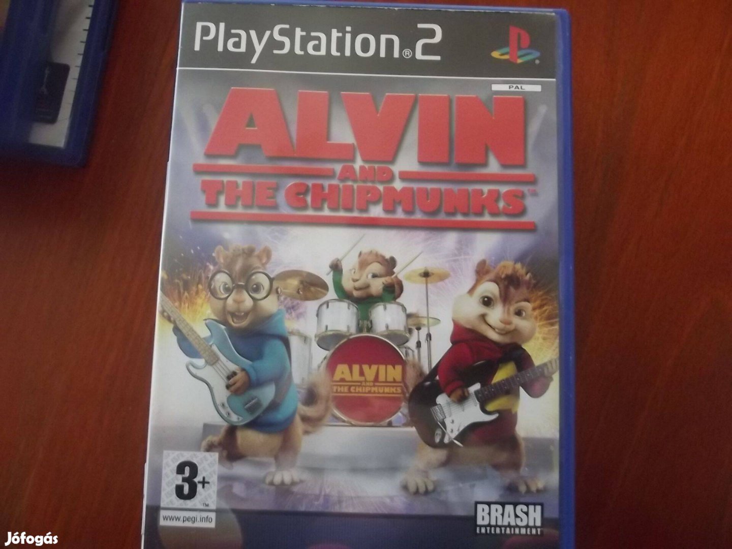 Ps2-35 Ps2 eredeti Játék : Alvin And The Chipmunks ( karcmentes)