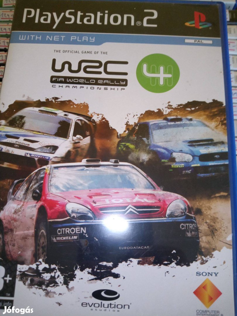 Ps2-67 Ps2 Eredeti Játék : WRC 4 World Rally Championship ( karcmente