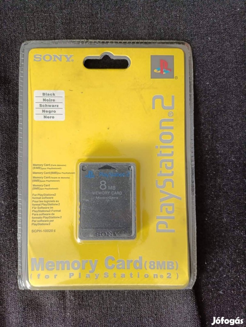 Ps2 8mb memory card új