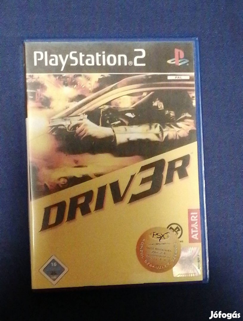 Ps2 Driv3r játék.