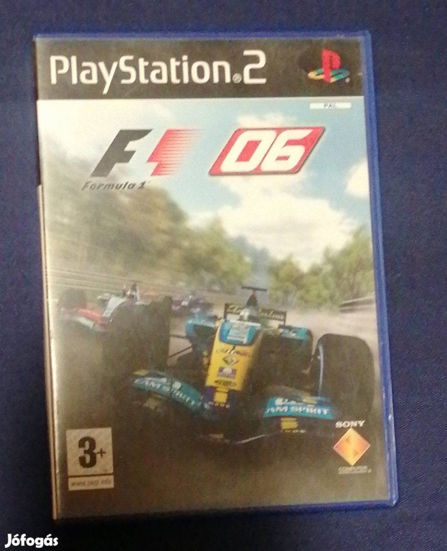 Ps2 F1 06 játék.