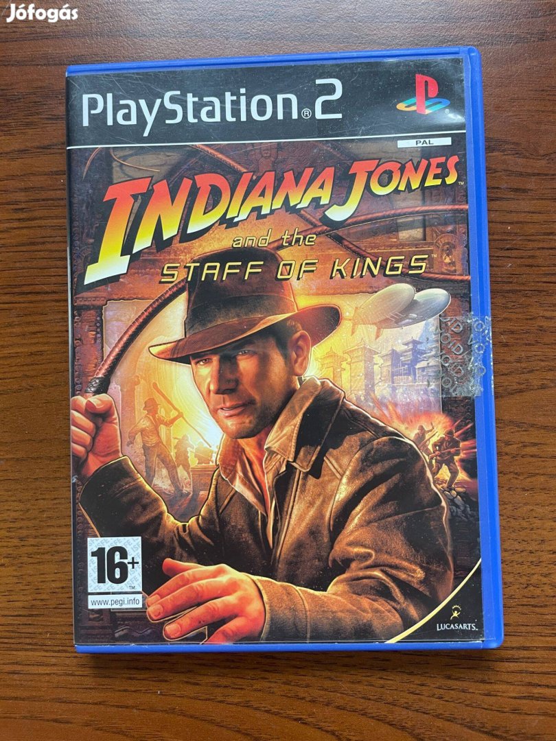 Ps2 Indiana Jones Staff of Kings játék Playstation 2 Ritka!