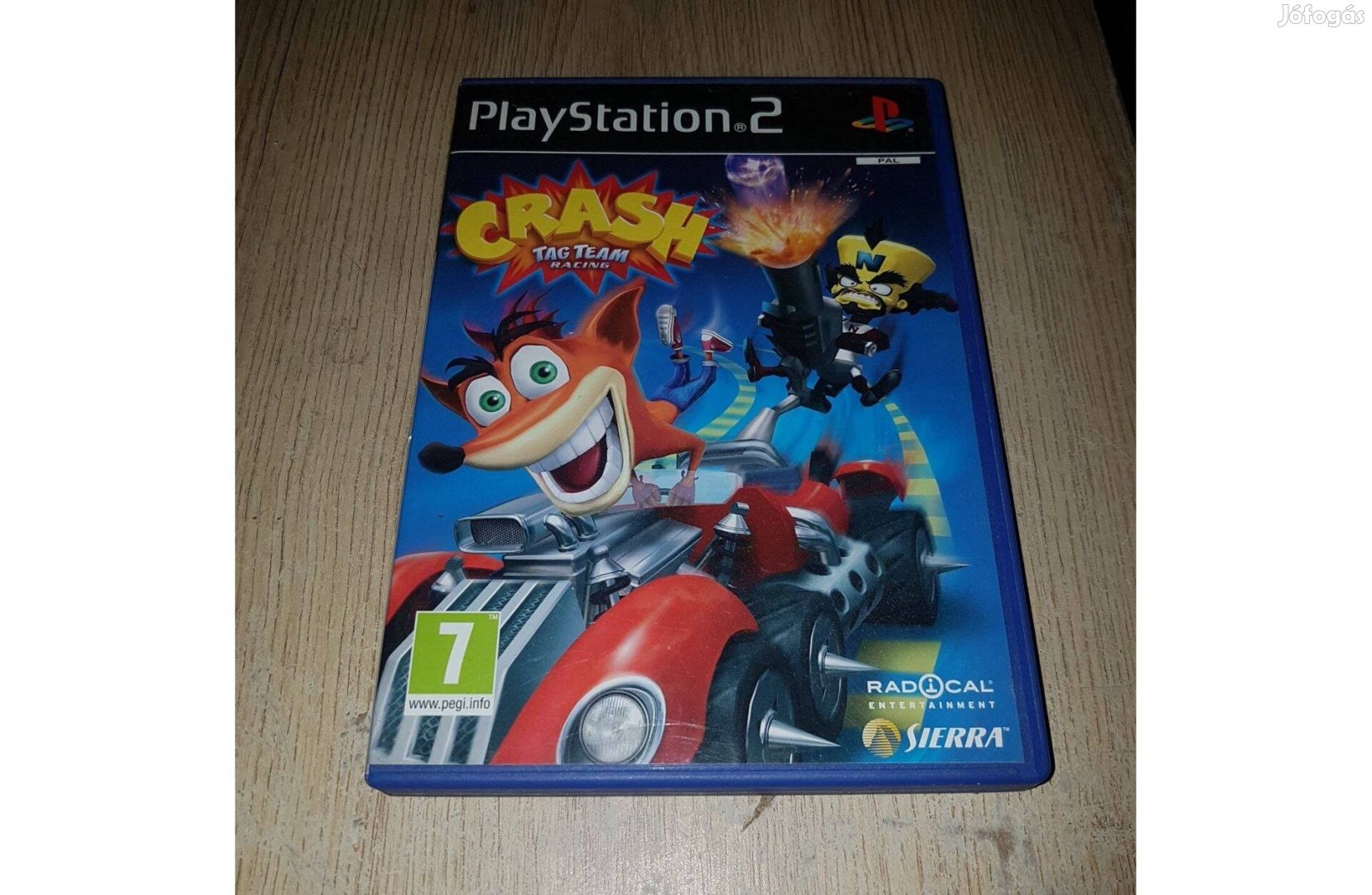 Ps2 crash team racing eladó