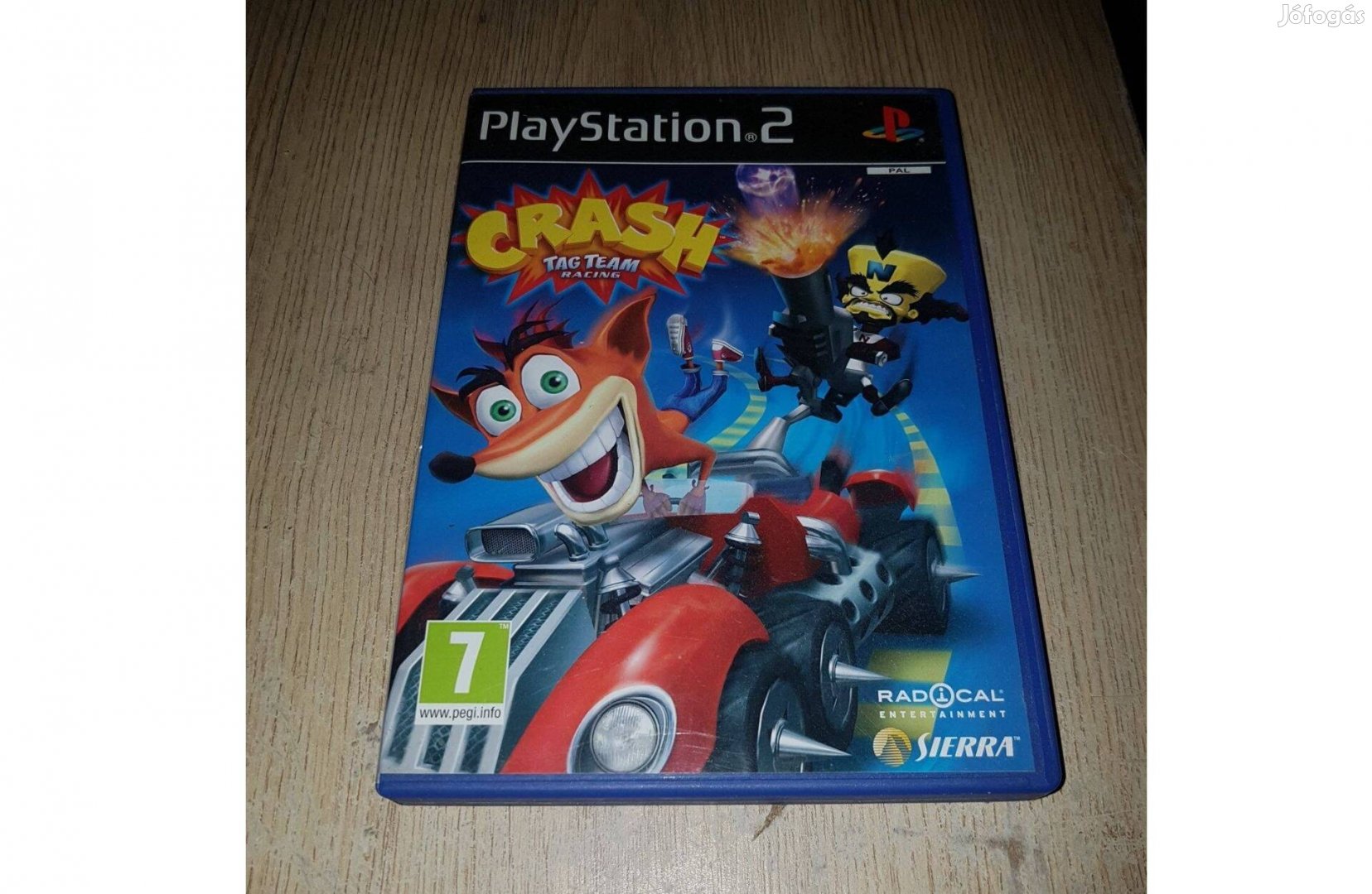 Ps2 crash team racing játék eladó