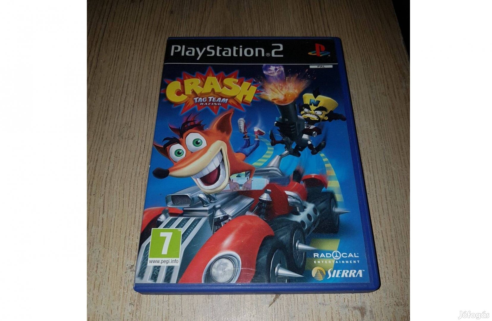Ps2 crash team racing játék eladó