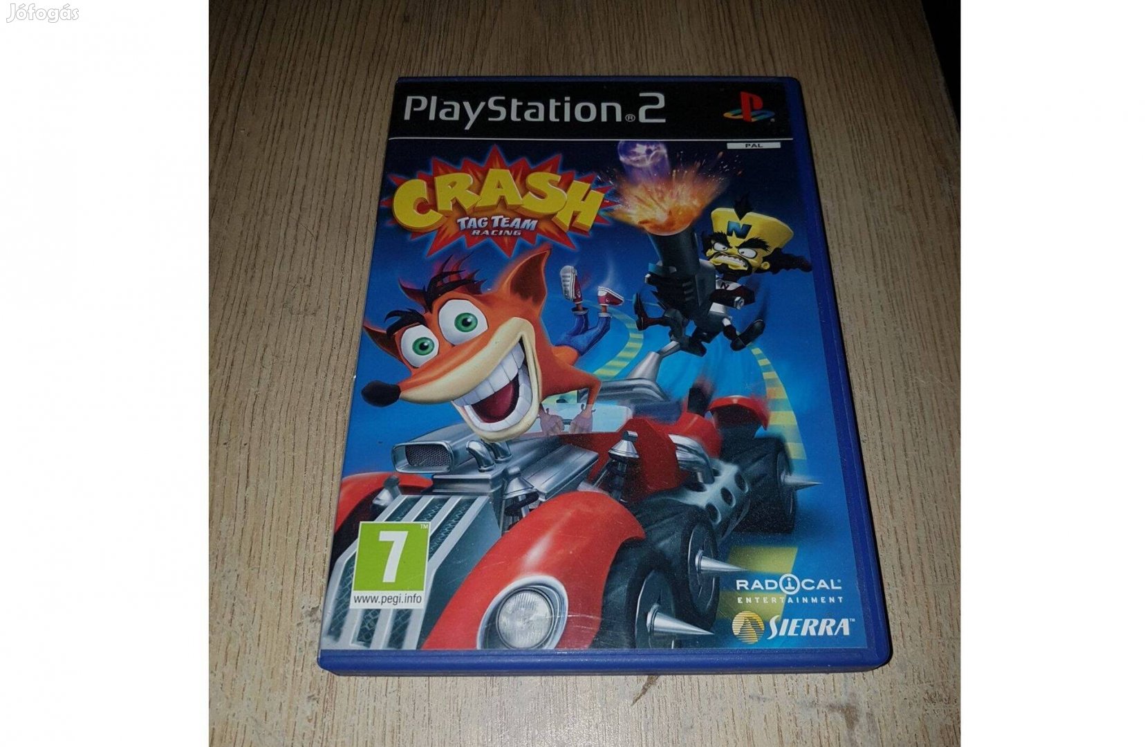 Ps2 crash team racing játék eladó