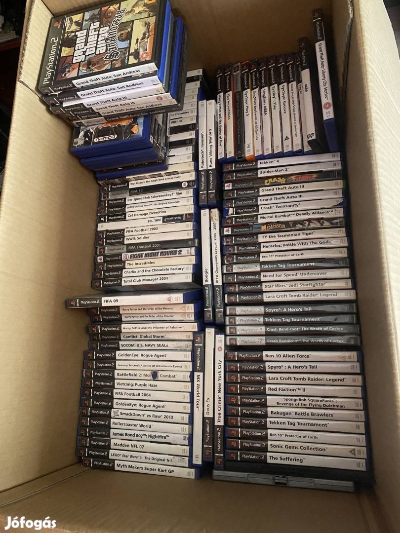 Ps2 eredeti játék játékok playstation 2 lemez cd dvd