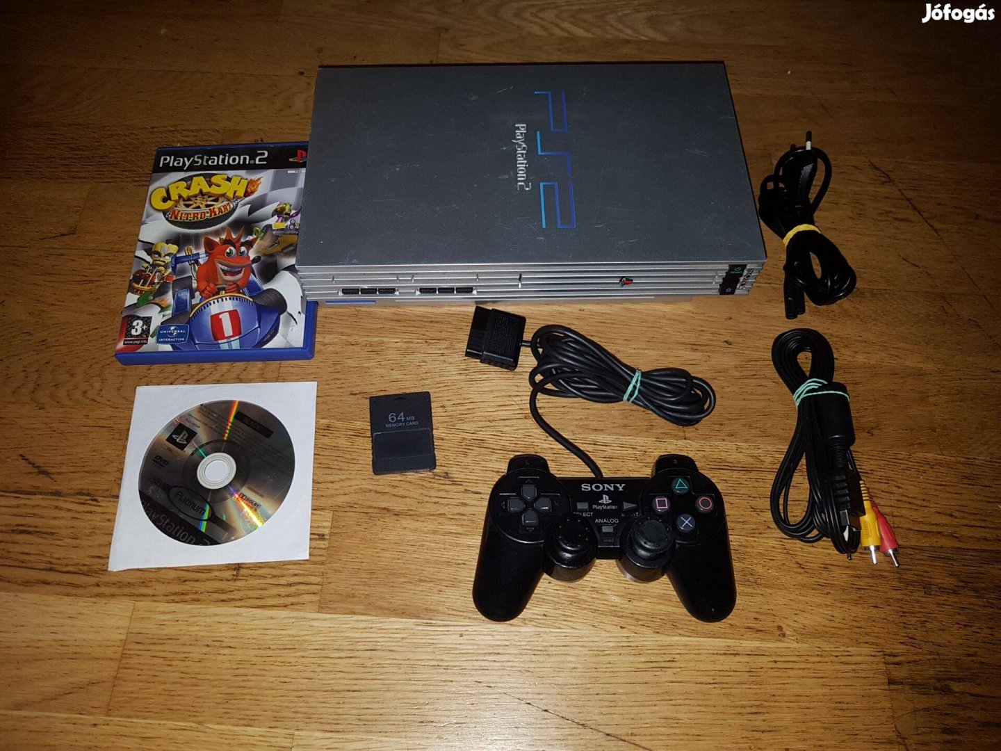 Ps2 fat 2 db játékkal eladó