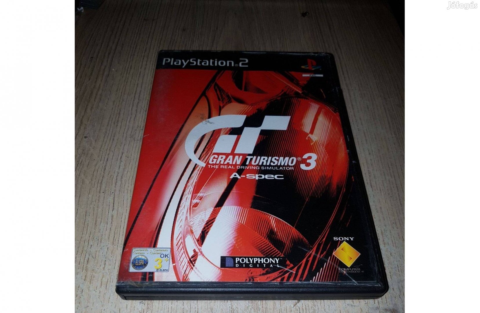 Ps2 gran turismo 3 eladó