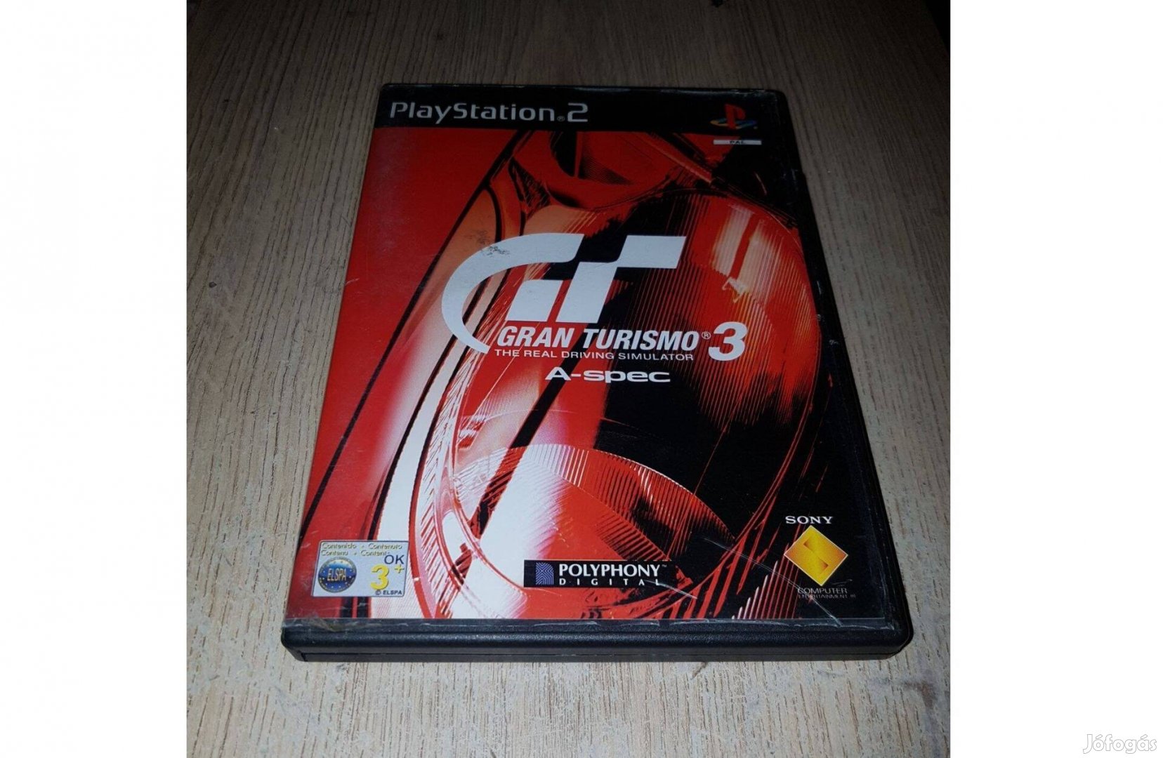 Ps2 gran turismo 3 eladó