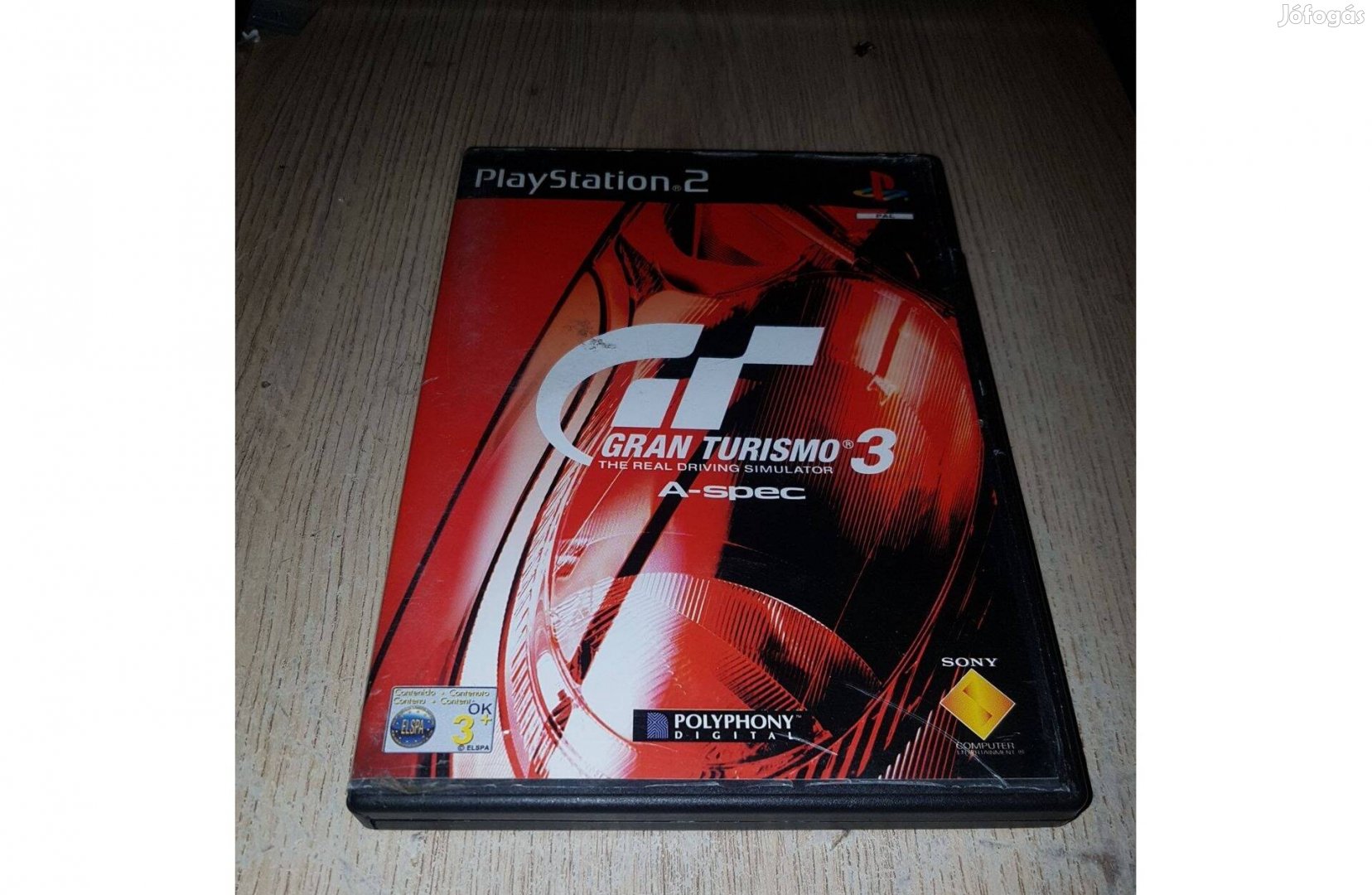 Ps2 gran turismo 3 játék eladó