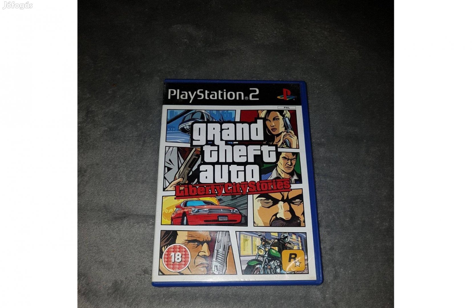 Ps2 grand theft auto liberty city stories eladó