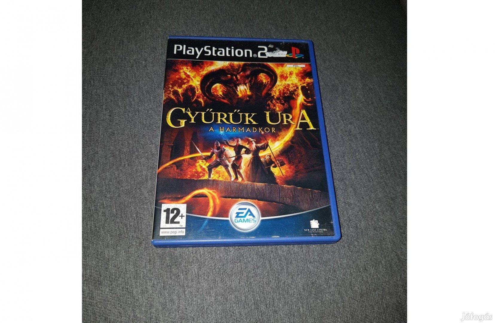 Ps2 gyűrűk ura harmadkor játék eladó