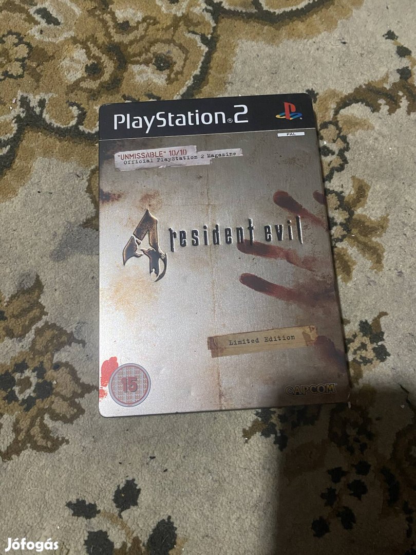 Resident Evil 4 Steelbook PS2 PAL