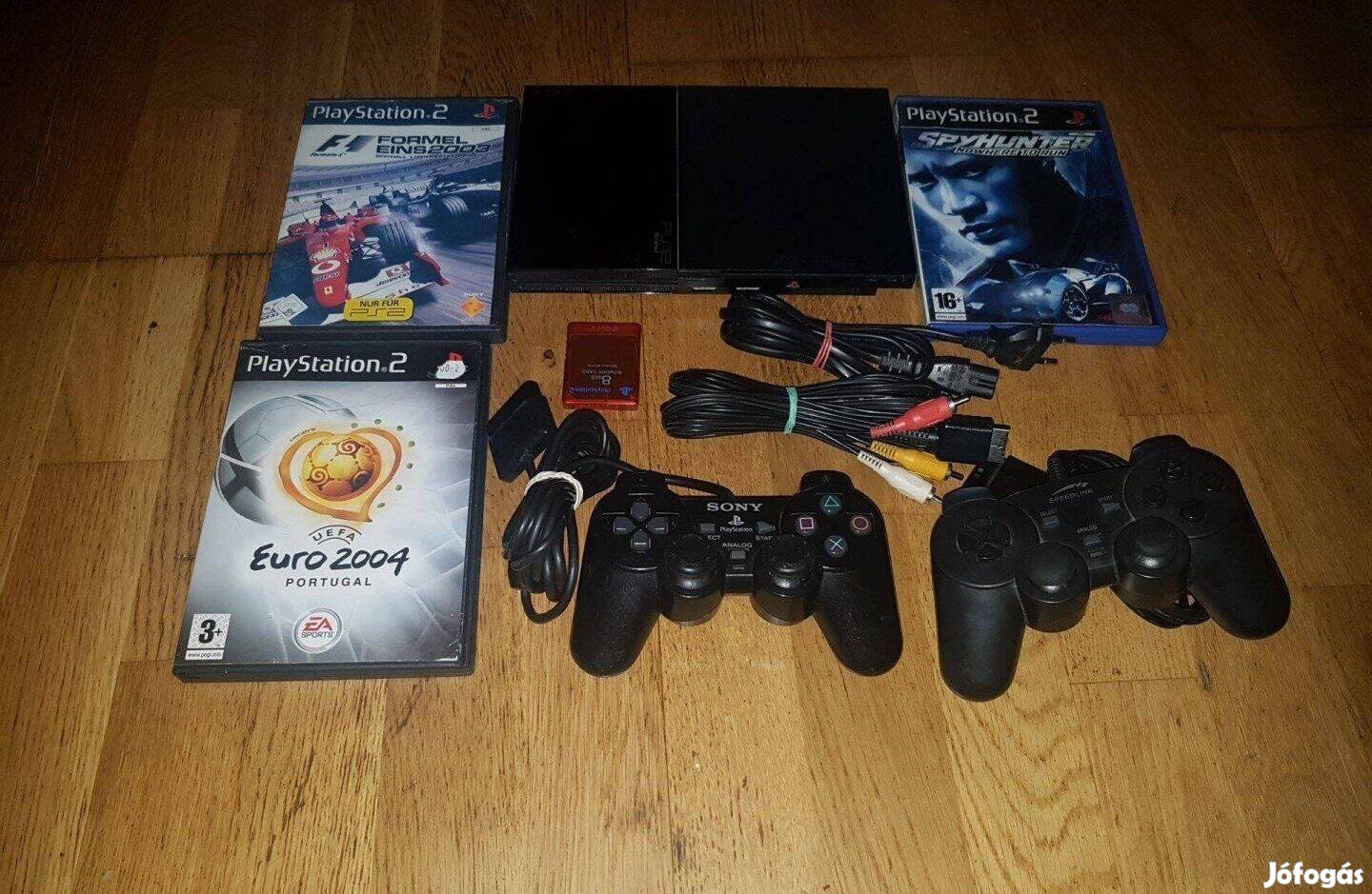 Ps2 super slim 3-db játékkal eladó