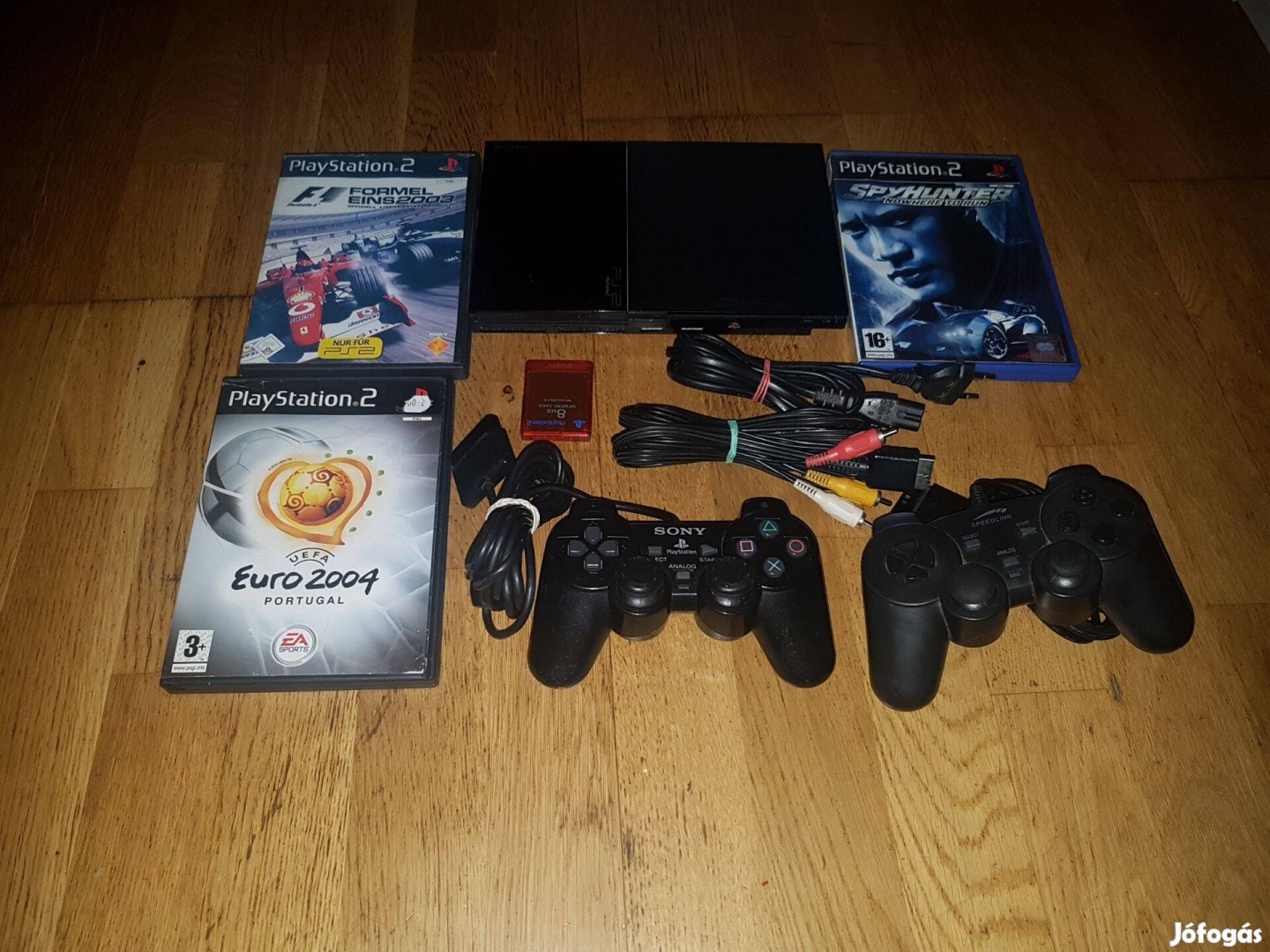 Ps2 super slim három játékkal eladó