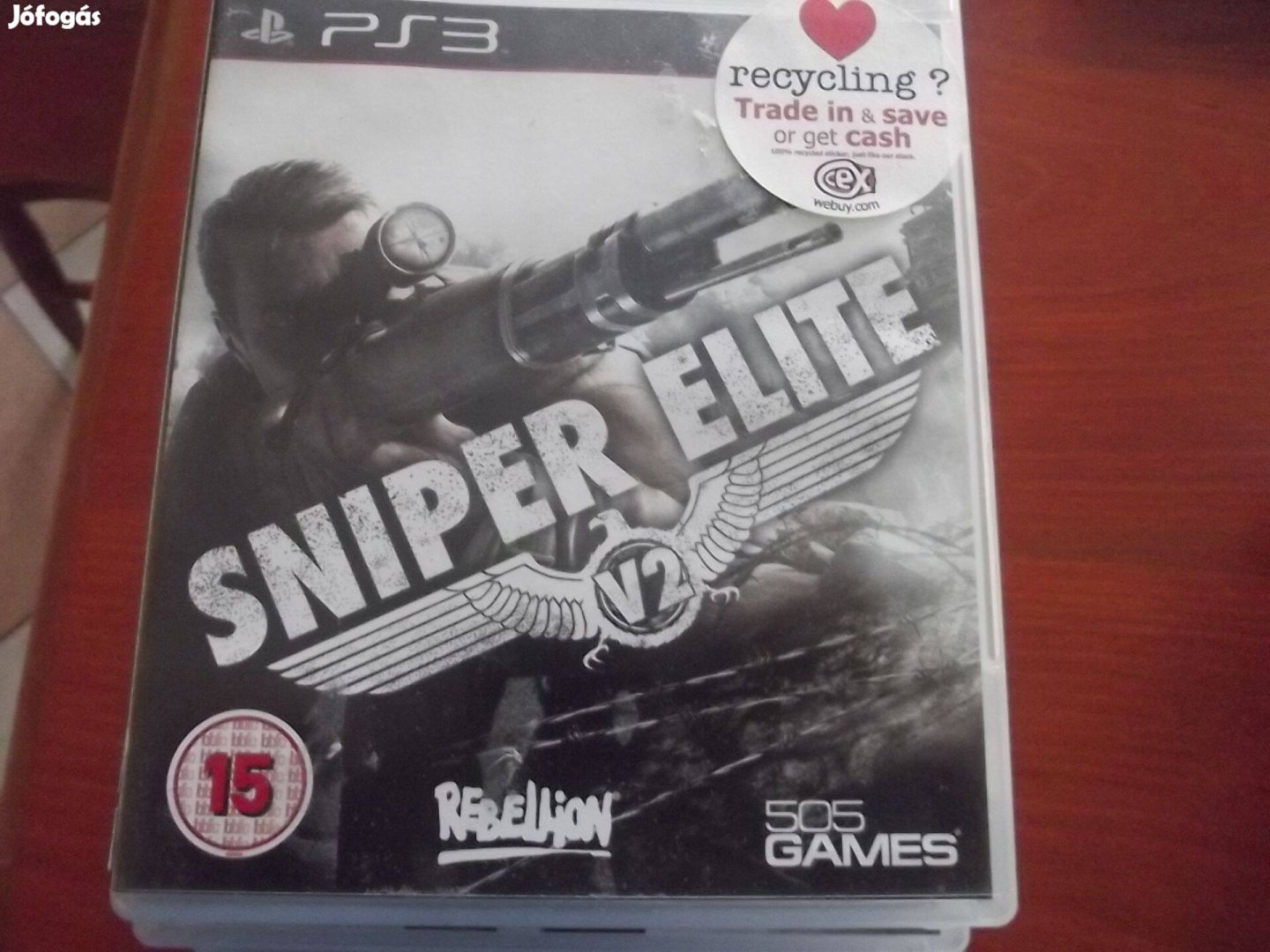 Ps3-104 Ps3 Eredeti Játék : Sniper Elite V2 ( karcmentes)