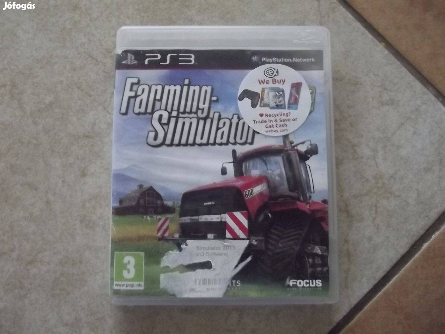 Ps3-106 Ps3 Eredeti Játék : Farming Simulator ( karcmentes)