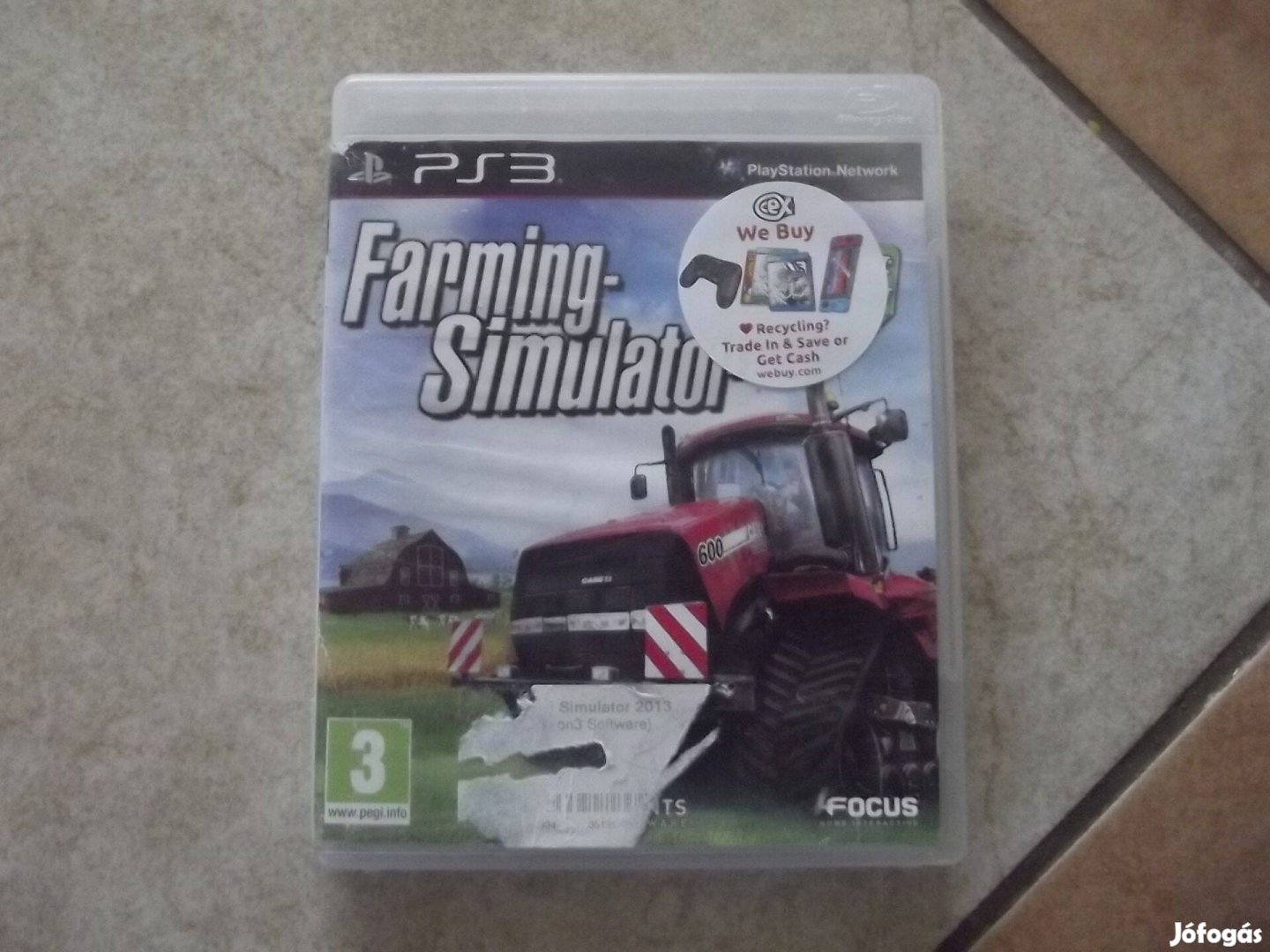 Ps3-106 Ps3 Eredeti Játék : Farming Simulator ( karcmentes)