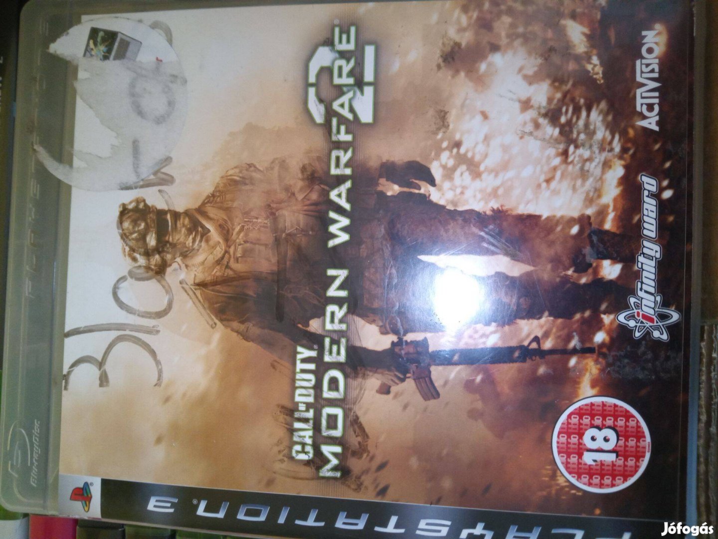 Ps3-12 Ps3 eredeti játék : Call of Duty Modern Warfare 2. ( karcmente